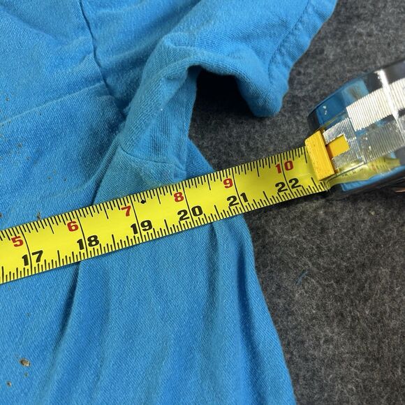 Fox Racing Shirt Mens Medium Blue Graphic Motocross Dirt Bike Streetwear Y2K - Picture 5 of 6